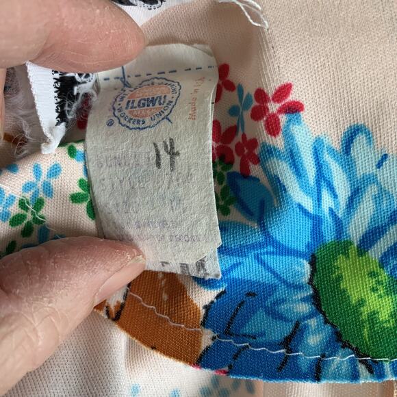 Vintage 1960s 1970s Bleeker Street Knit Jacket Matching Dress Set MOD Boho M/L - Picture 9 of 10